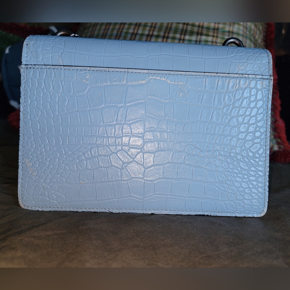 Kurt Geiger Shoreditch Croc Embossed Leather Hand Bag - Picture 11 of 14
